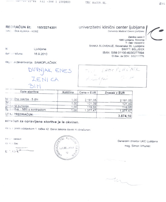 Pomozimo Enesu Duvnjaku da skupi 5.000 eura za liječenje