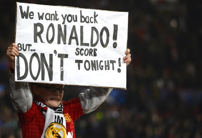 Detalj sa utakmice Manchester United - Real Madrid