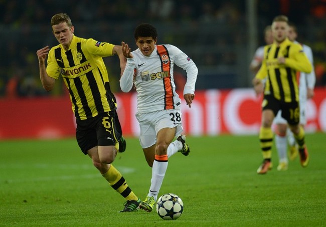 Detalj sa utakmice Borussia Dortmund - Shakhtar Donetsk