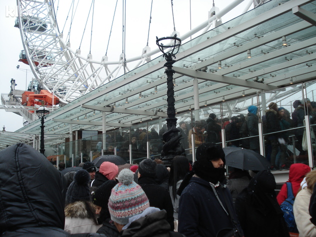 Red za vožnju Londonskim okom