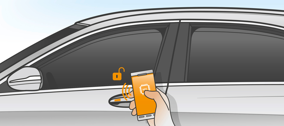 U novoj E klasi moguće je otključati i zaključati automobil pomoću pametnog telefona (Foto: Mercedes-Benz)