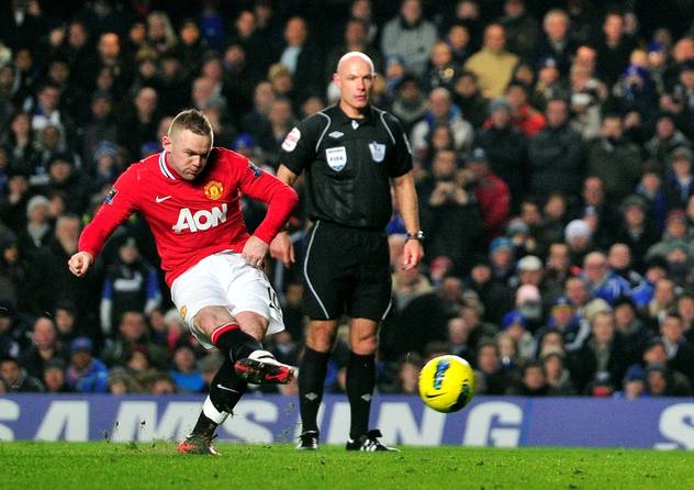 Wayne Rooney dvaput pogodio iz penala (Foto: AFP)
