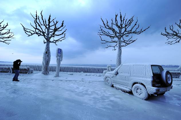 Rekordna hladnoća (Foto: AFP)