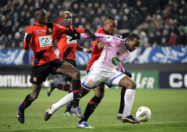 Rennes - Evian (Foto: AFP)