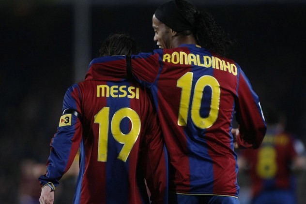 Ronaldinho: U karijeri jedno žalim što nisam više igrao sa Messijem