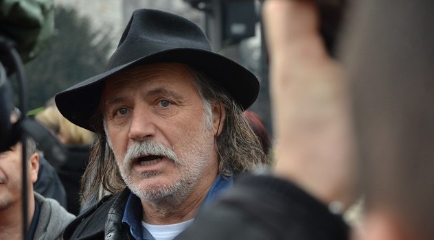 Rade Šerbedžija na protestima u Sarajevu: Ovo nema veze s politikom!