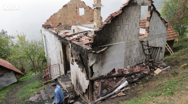 Povratniku u Novo Goražde Munibu Ferhatoviću izgorjela kuća