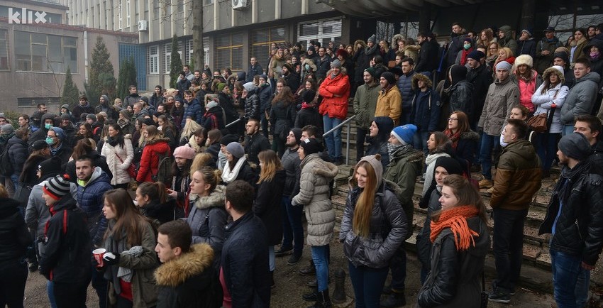 Studenti Arhitektonskog fakulteta u Sarajevu nastavljaju bojkot nastave