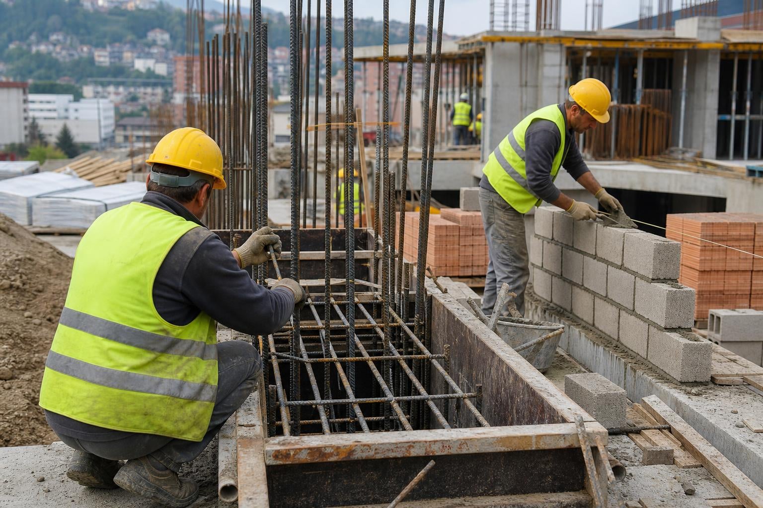 Građevinski radnici (m/ž)