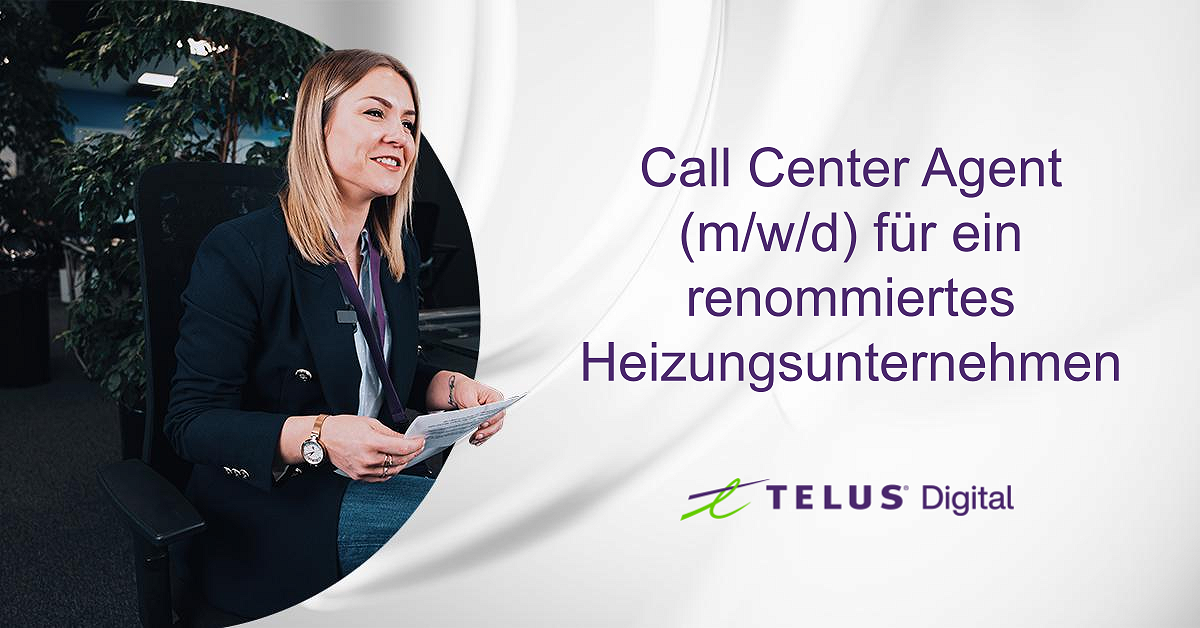 Call Center Agent (m/w/d) für ein renommiertes Heizungsunternehmen