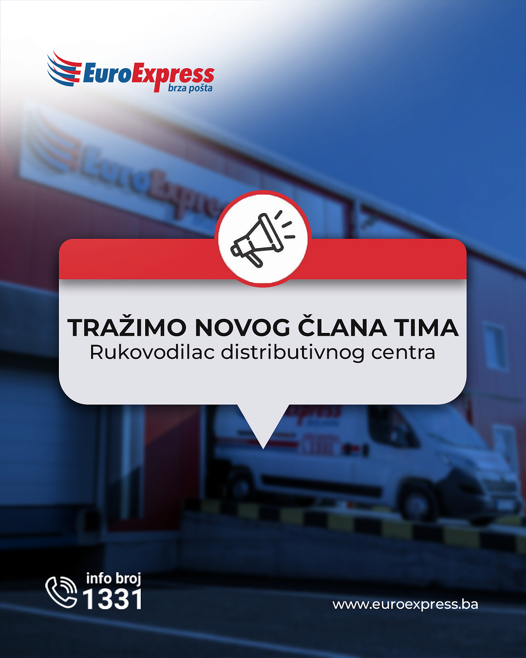 Rukovodilac distributivnog centra (m/ž)