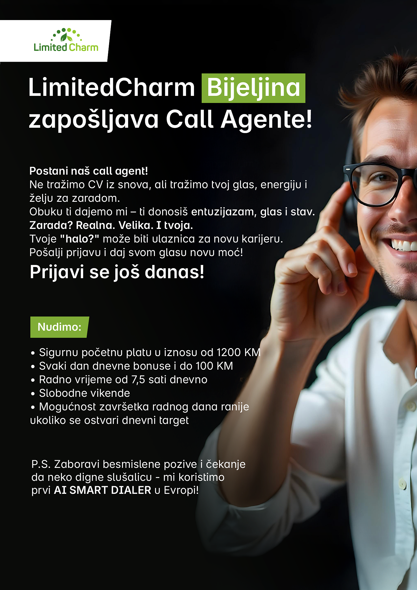 Call Agent (m/ž)