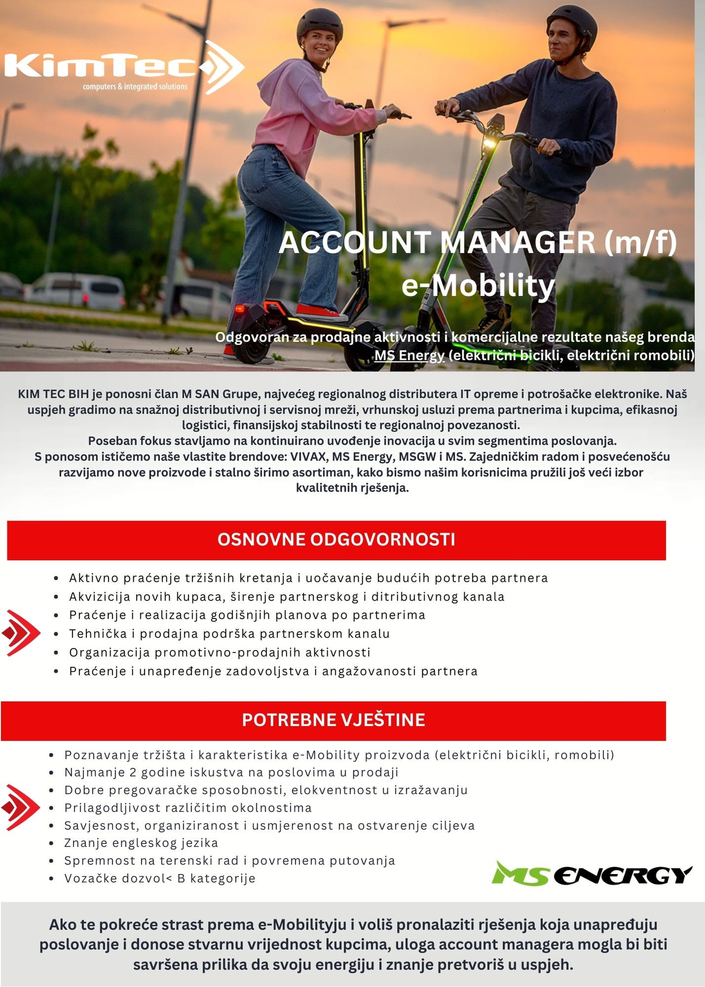 Account Manager / e- Mobility (m/f)