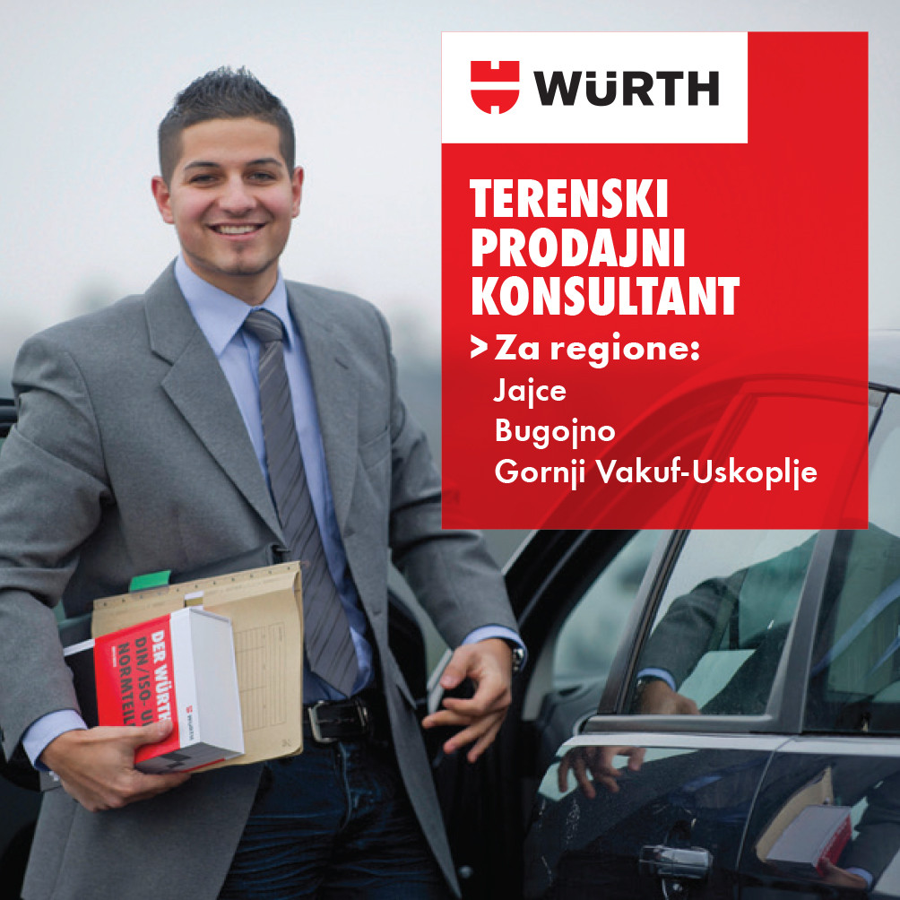 Terenski prodajni konsultant (m/ž)