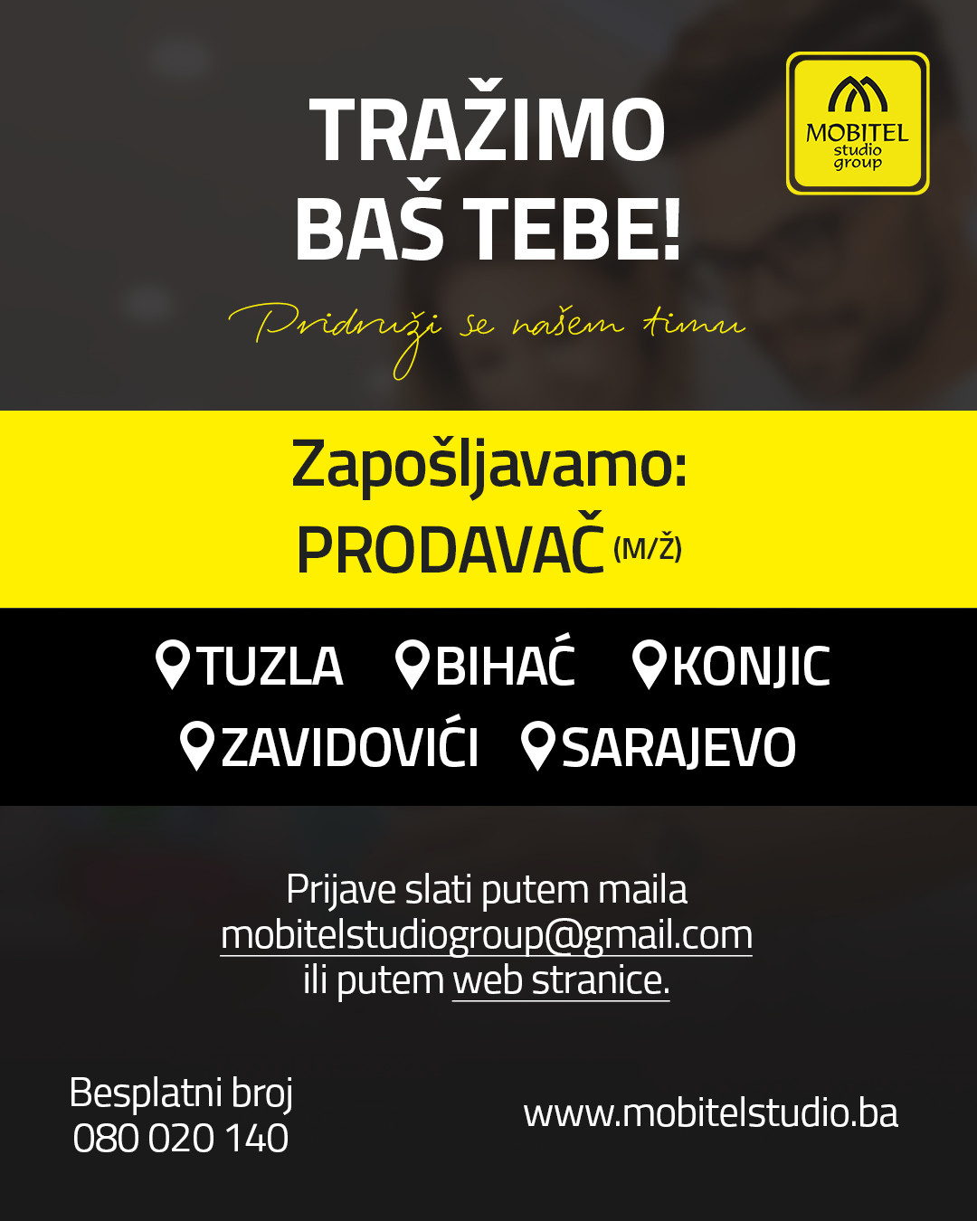 Prodavač (m/ž)