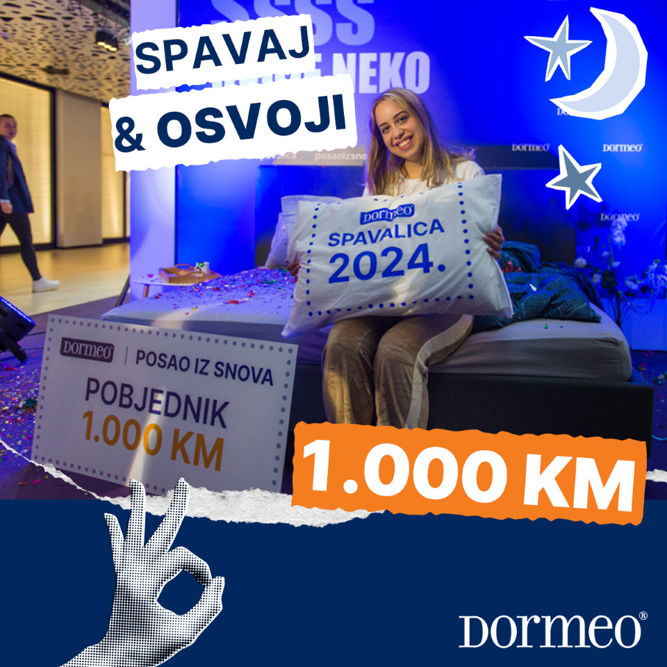 Dormeo Spavalica 2025 (m/ž)