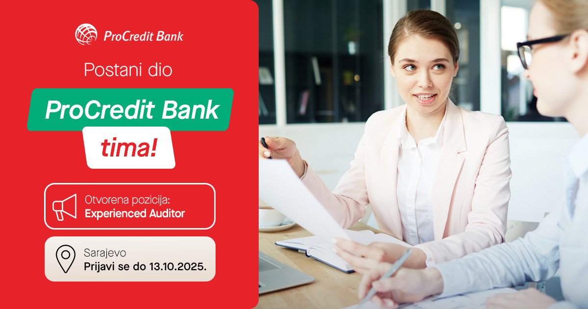 Experienced Auditor in Internal Audit Department (m/f)