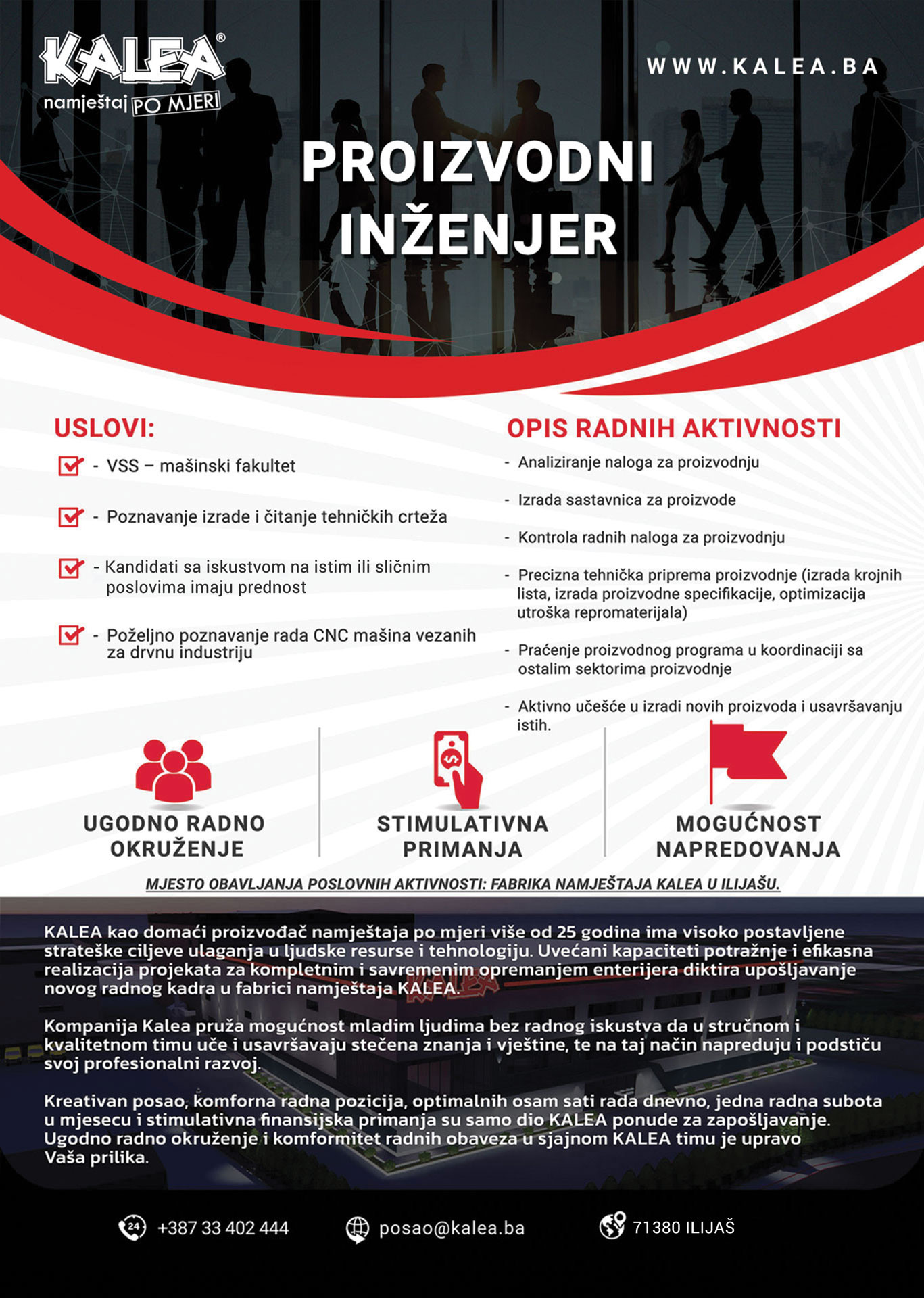 Proizvodni inženjer (m/ž)