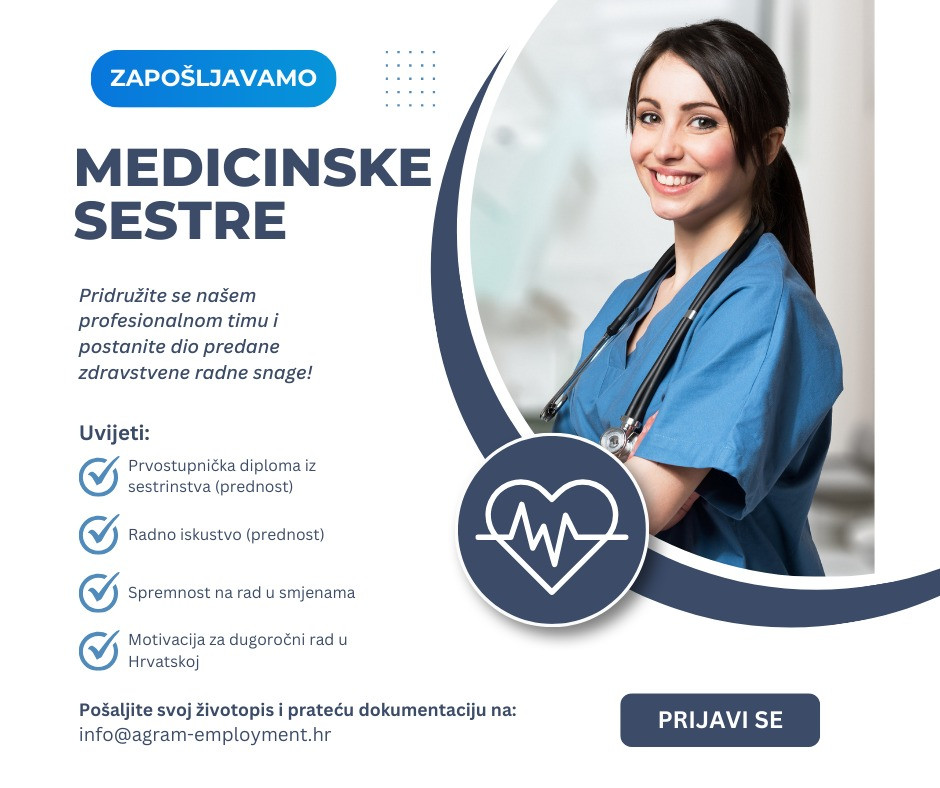 Medicinske sestre - Njegovateljice (ž)