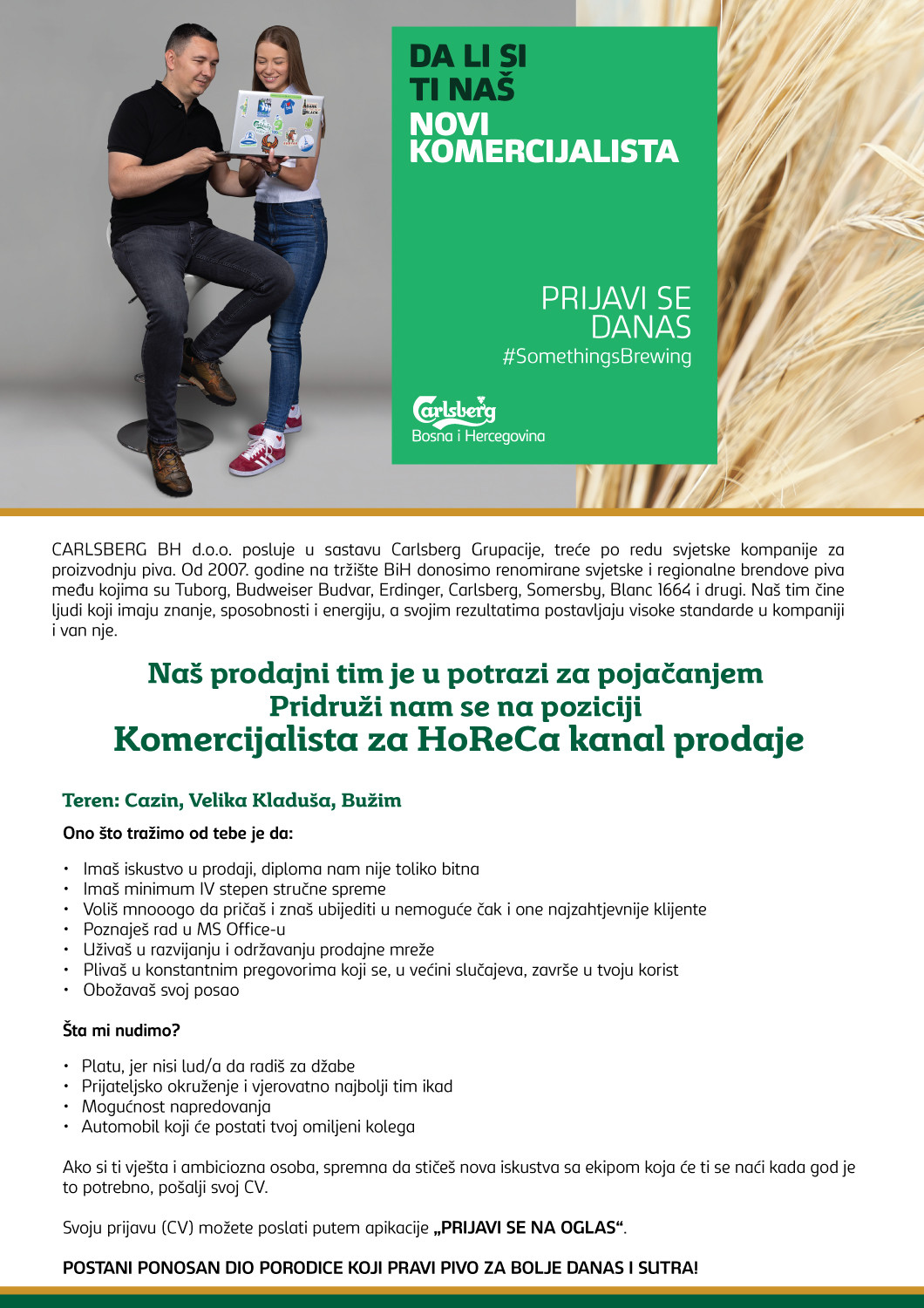 Komercijalista (m/ž)