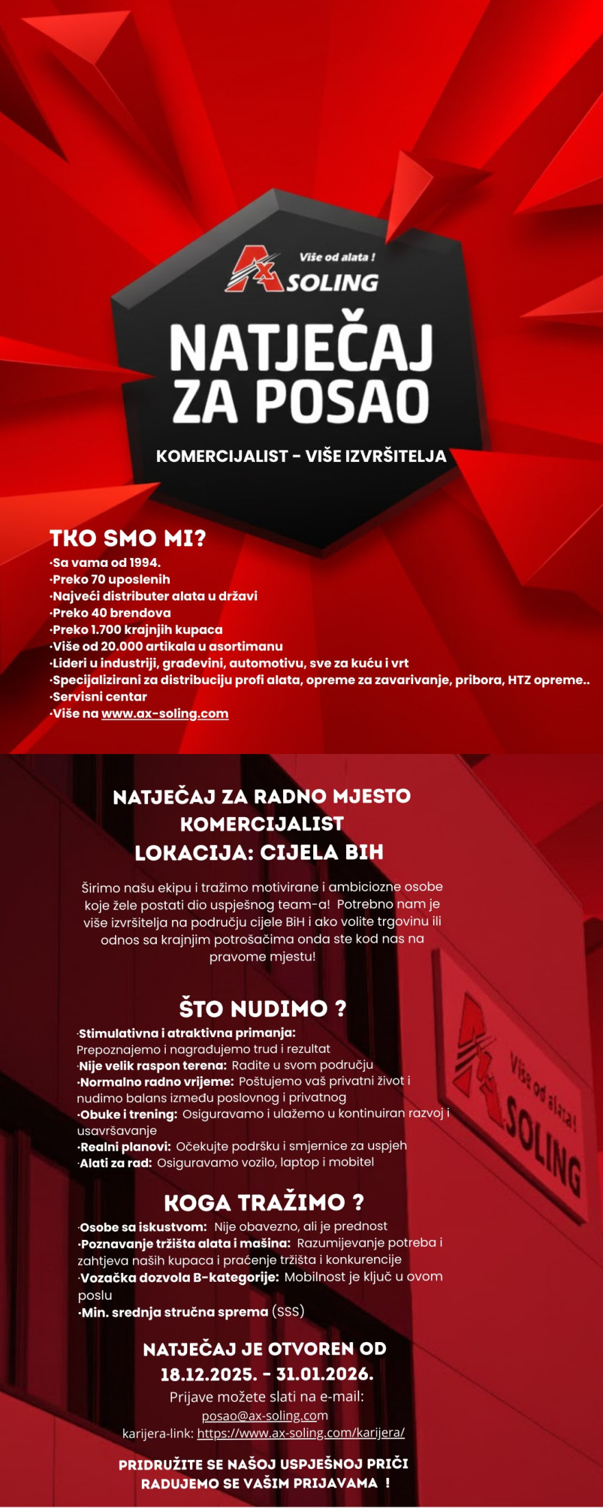 Komercijalista (m/ž)