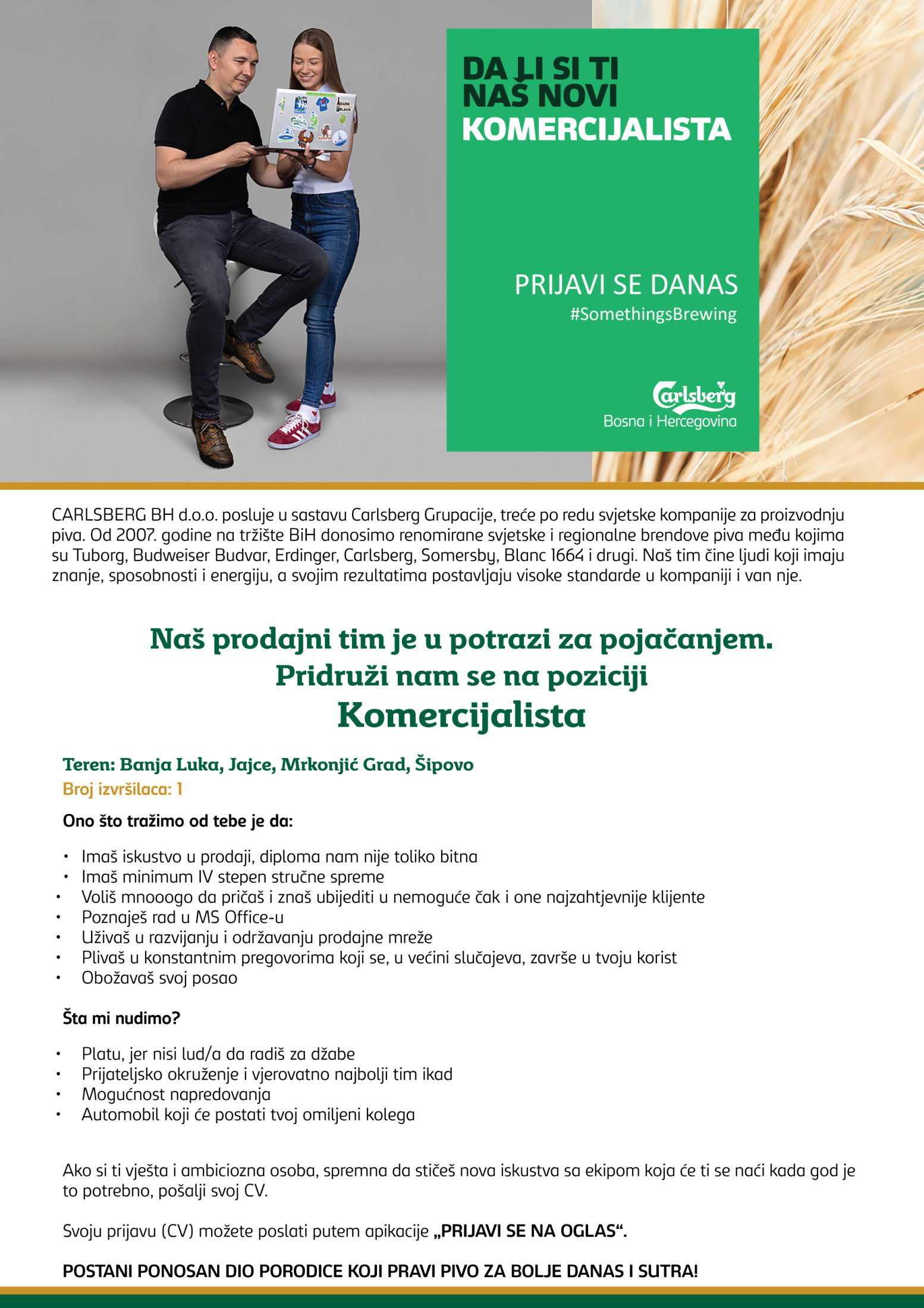 Komercijalista (m/ž)