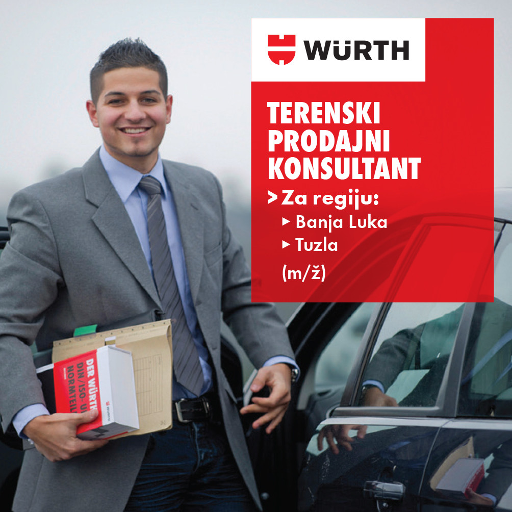 Terenski prodajni konsultant (m/ž)