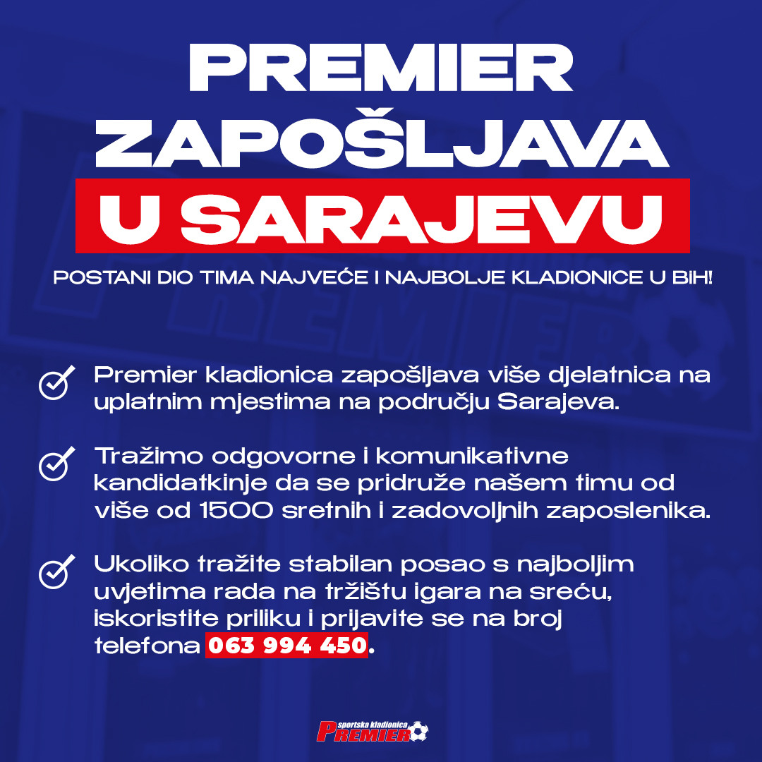 Djelatnik na uplatnom mjestu (m/ž)