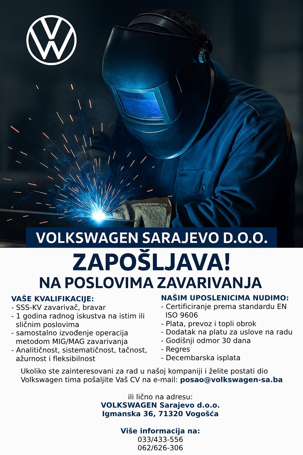 Zavarivač (m/ž)