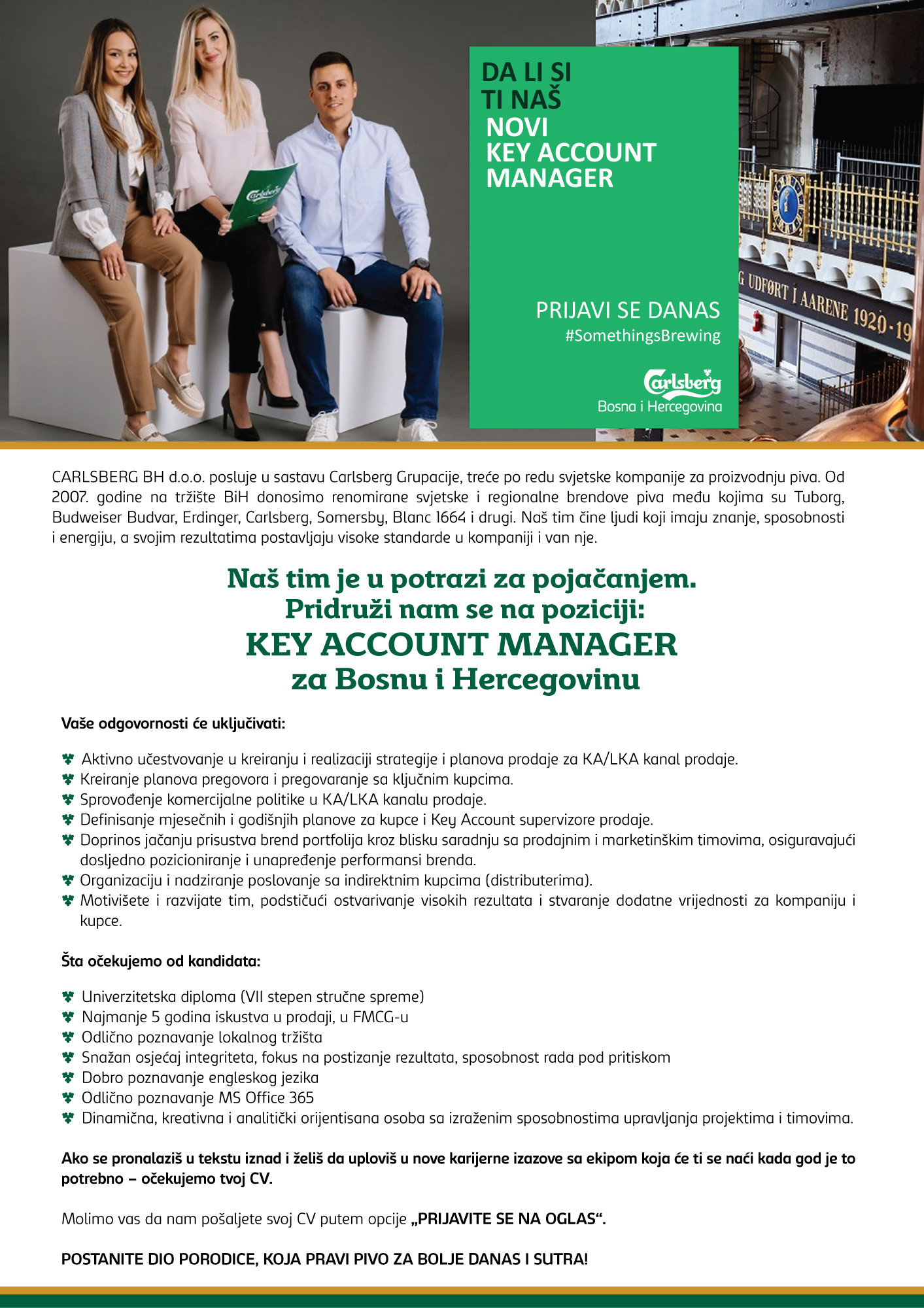 Key Account Manager (m/ž)