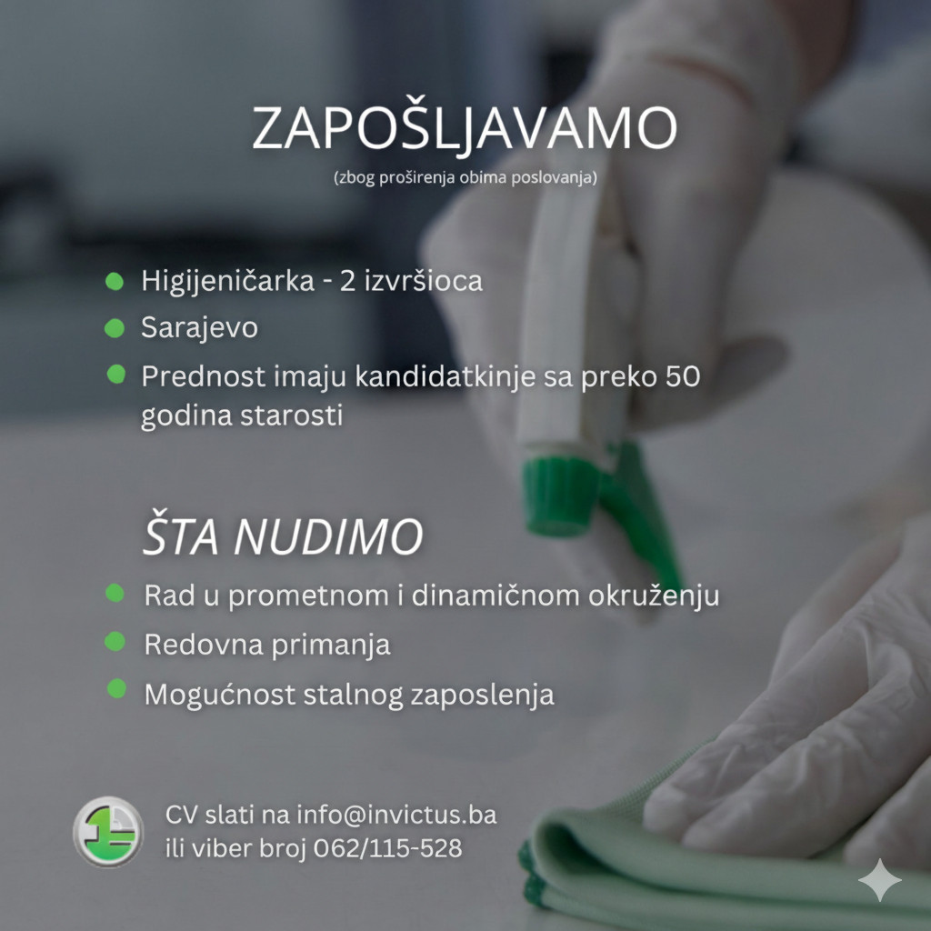 Higijeničar (m/ž)