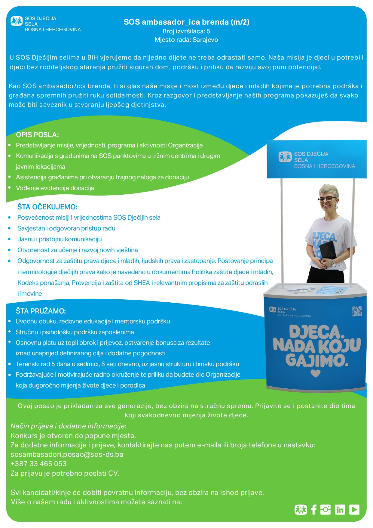 SOS ambasador brenda (m/ž)