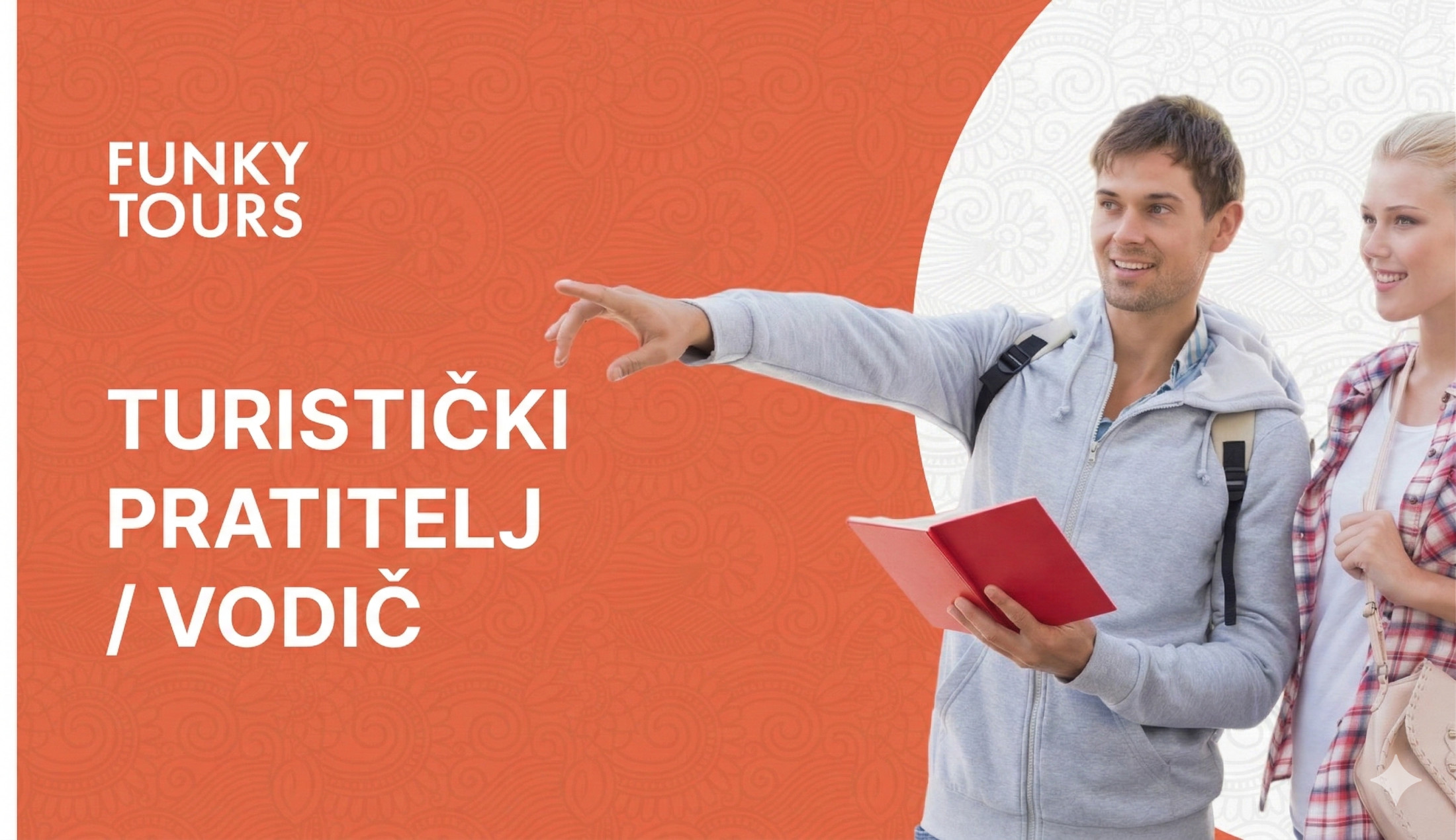 Turistički pratitelj - Vodič (m/ž)