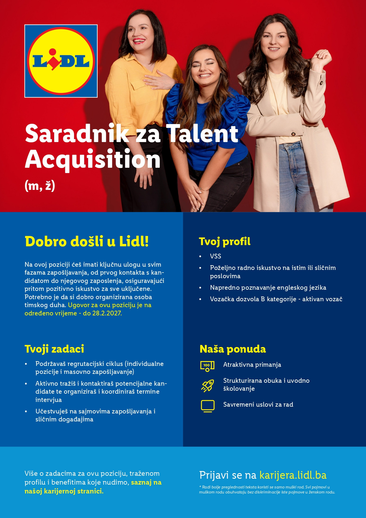 Saradnik za Talent Acquisition (m/ž)