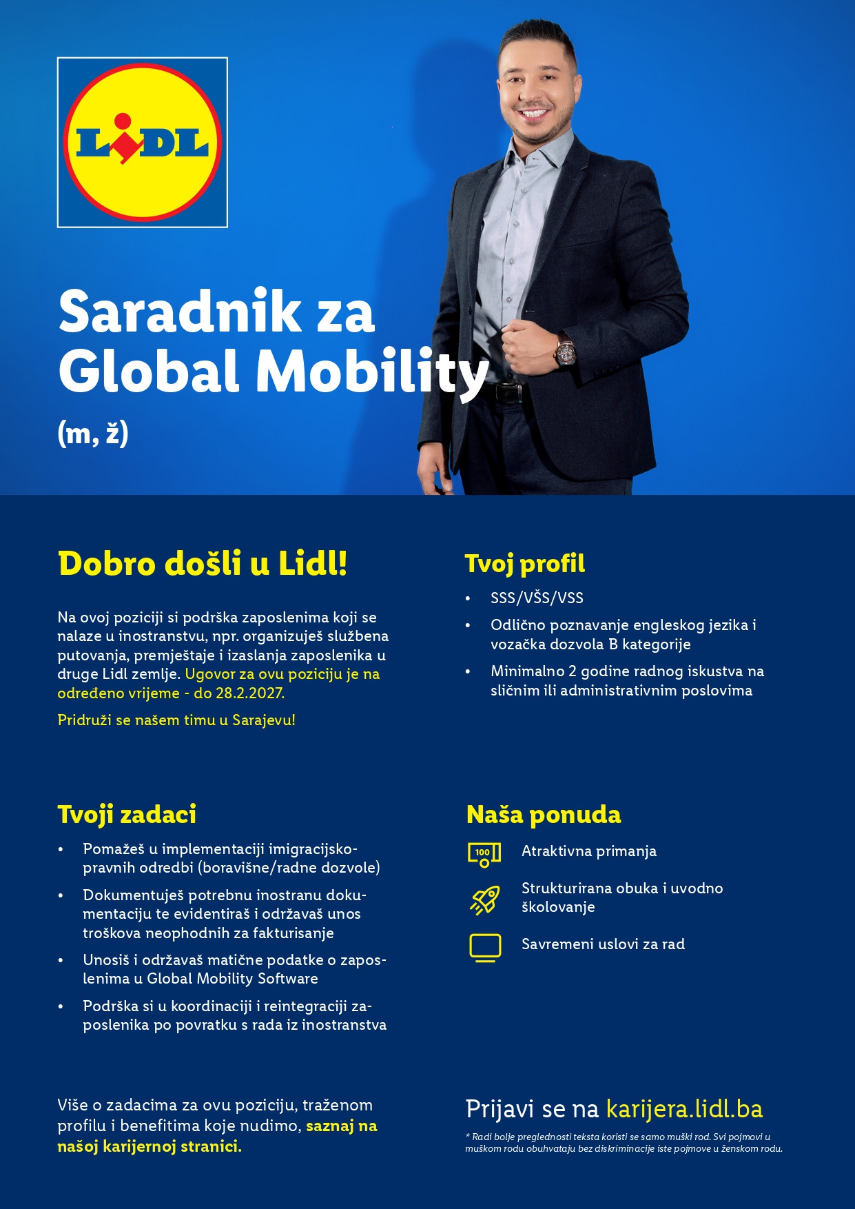 Saradnik za Global Mobility (m/ž)