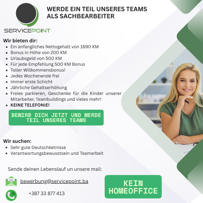 Sachbearbeiter (m/w)