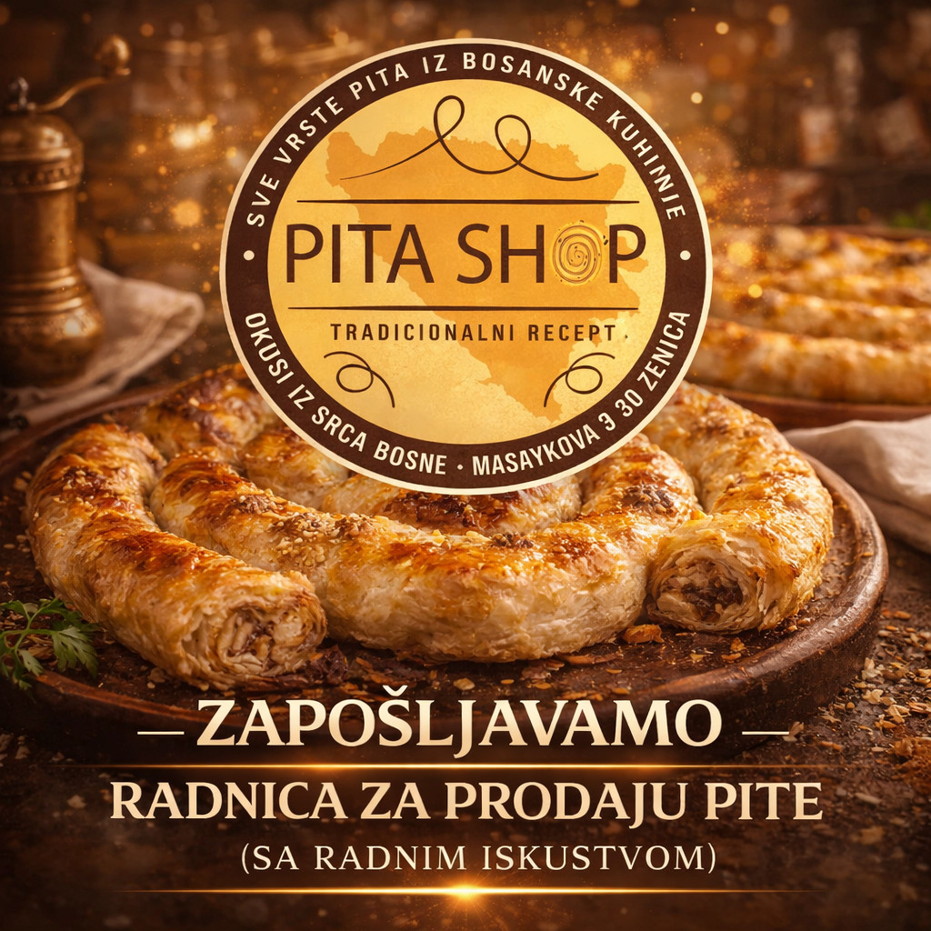 Radnica u prodaji - Prodavačica pite