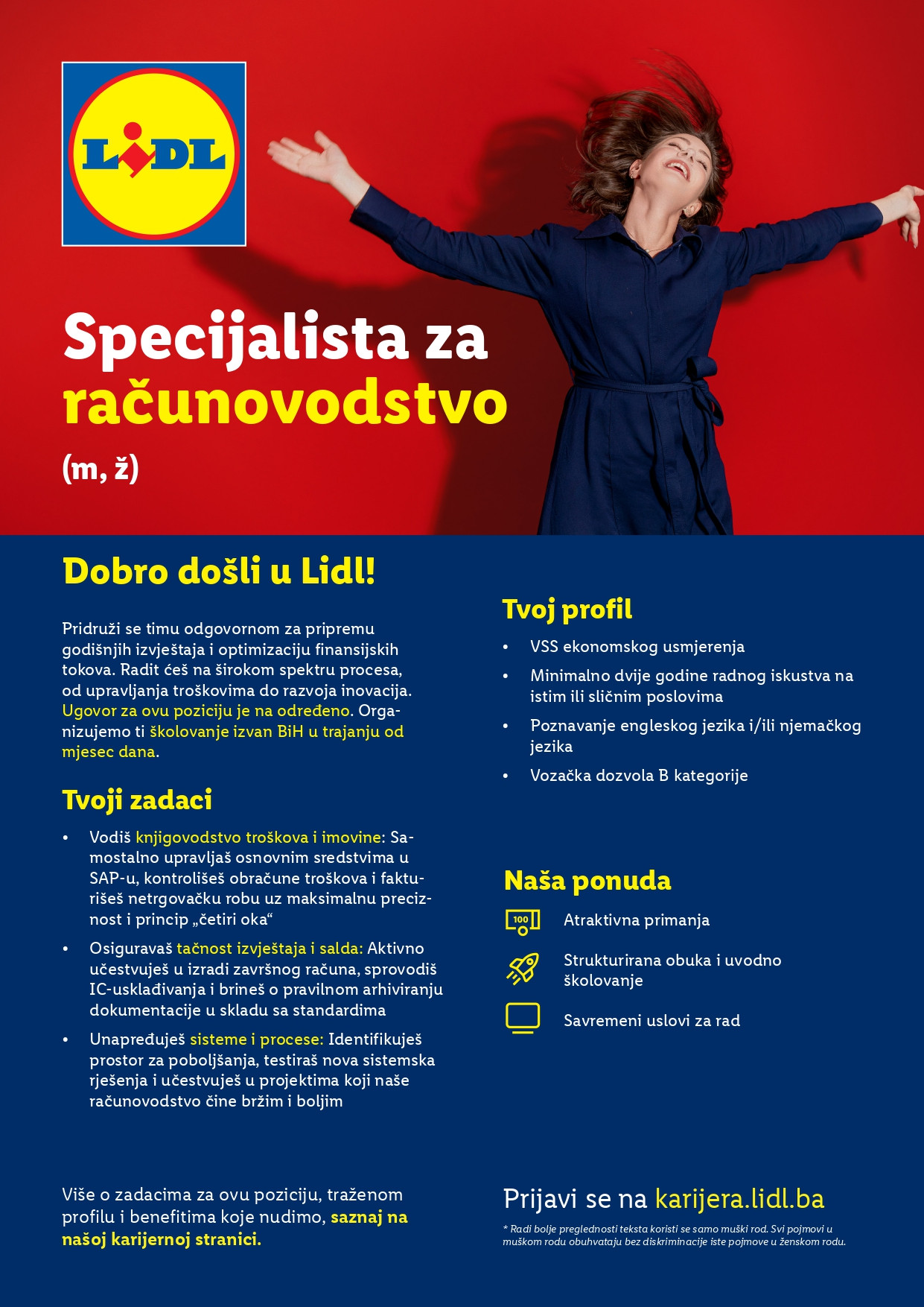 Specijalista za računovodstvo (m/ž)