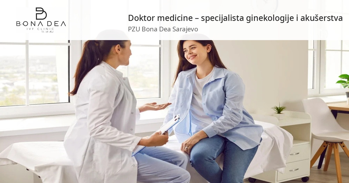 Doktor medicine - specijalista ginekologije i akušerstva (m/ž)