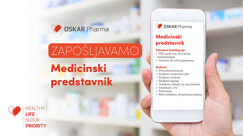 Medicinski predstavnik (m/ž)
