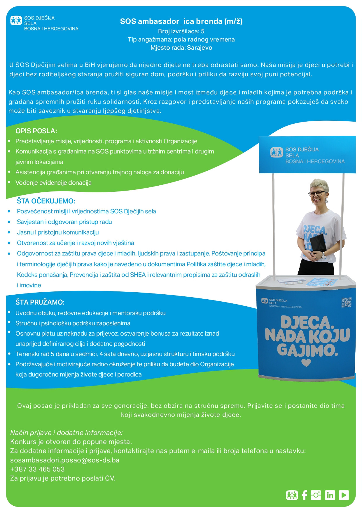 SOS ambasador brenda (m/ž)