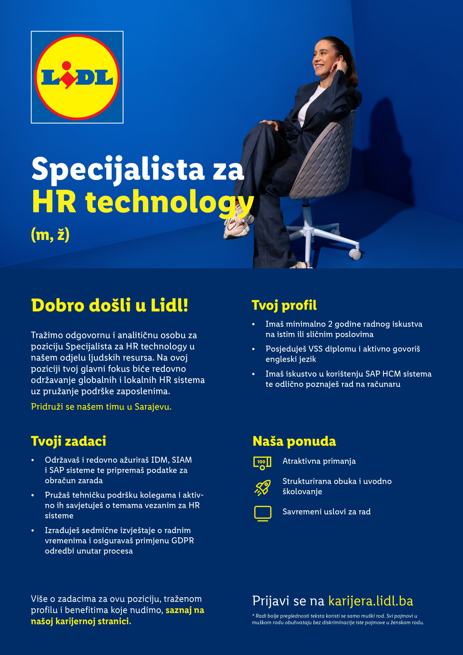 Specijalista za HR technology (m/ž)