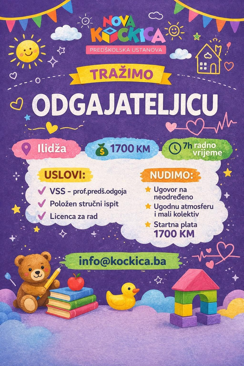 Odgajateljica (ž)