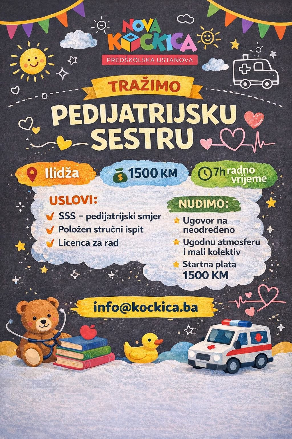 Pedijatrijska sestra (ž)