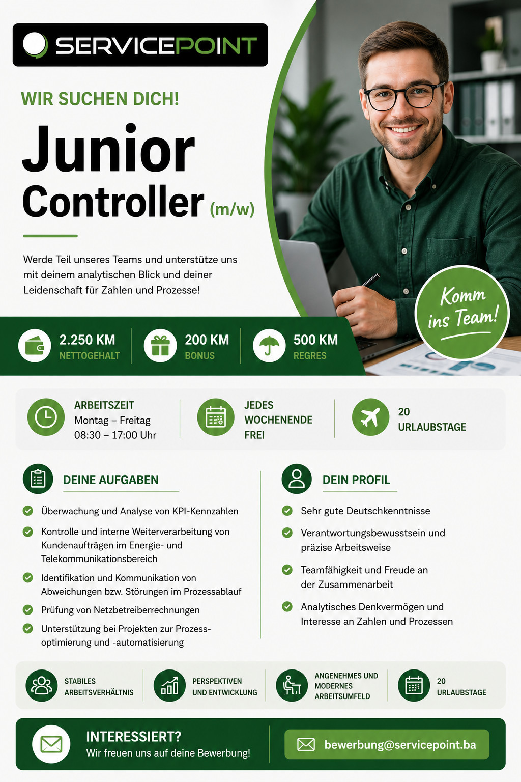 Junior Controller (m/w)