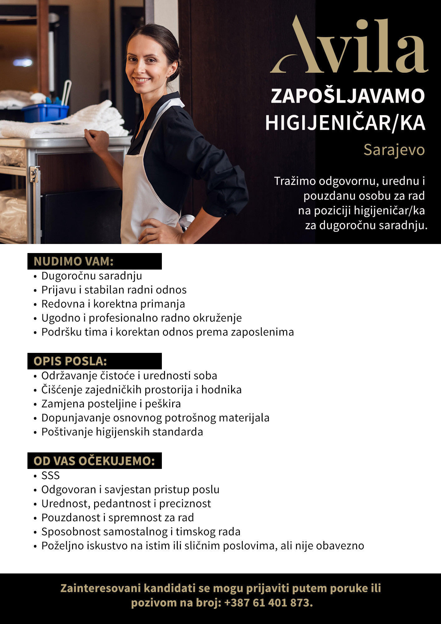 Higijeničar (m/ž)