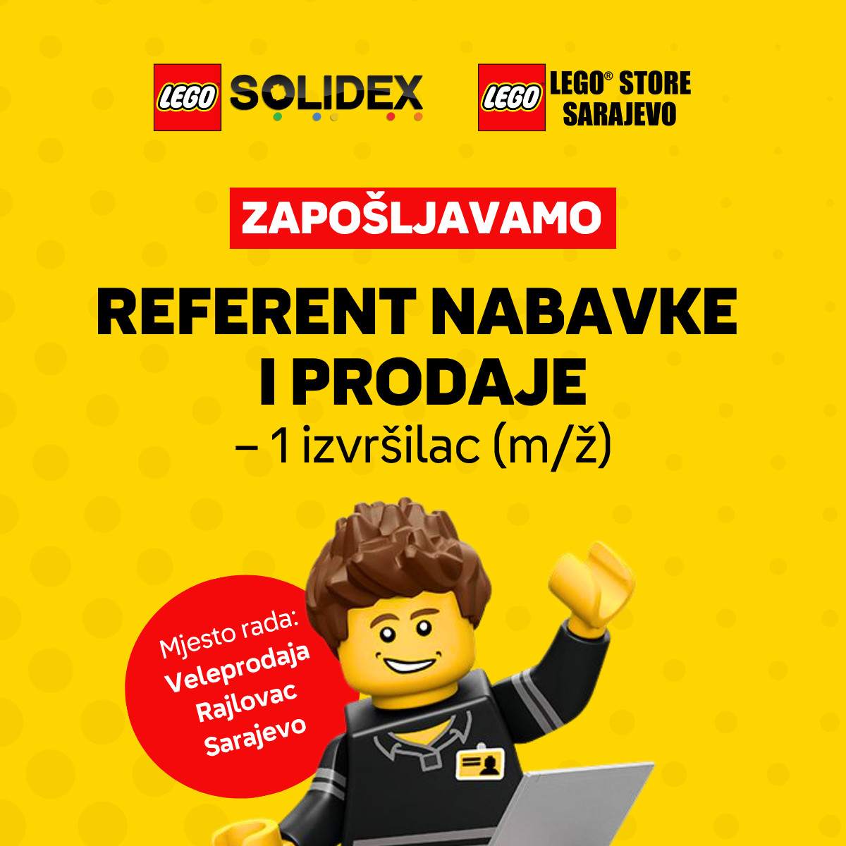 Referent nabavke i prodaje (m/ž)