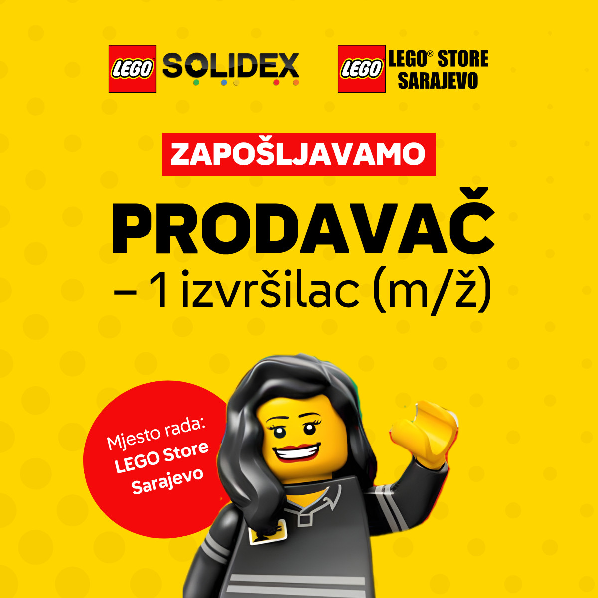 Prodavač (m/ž)