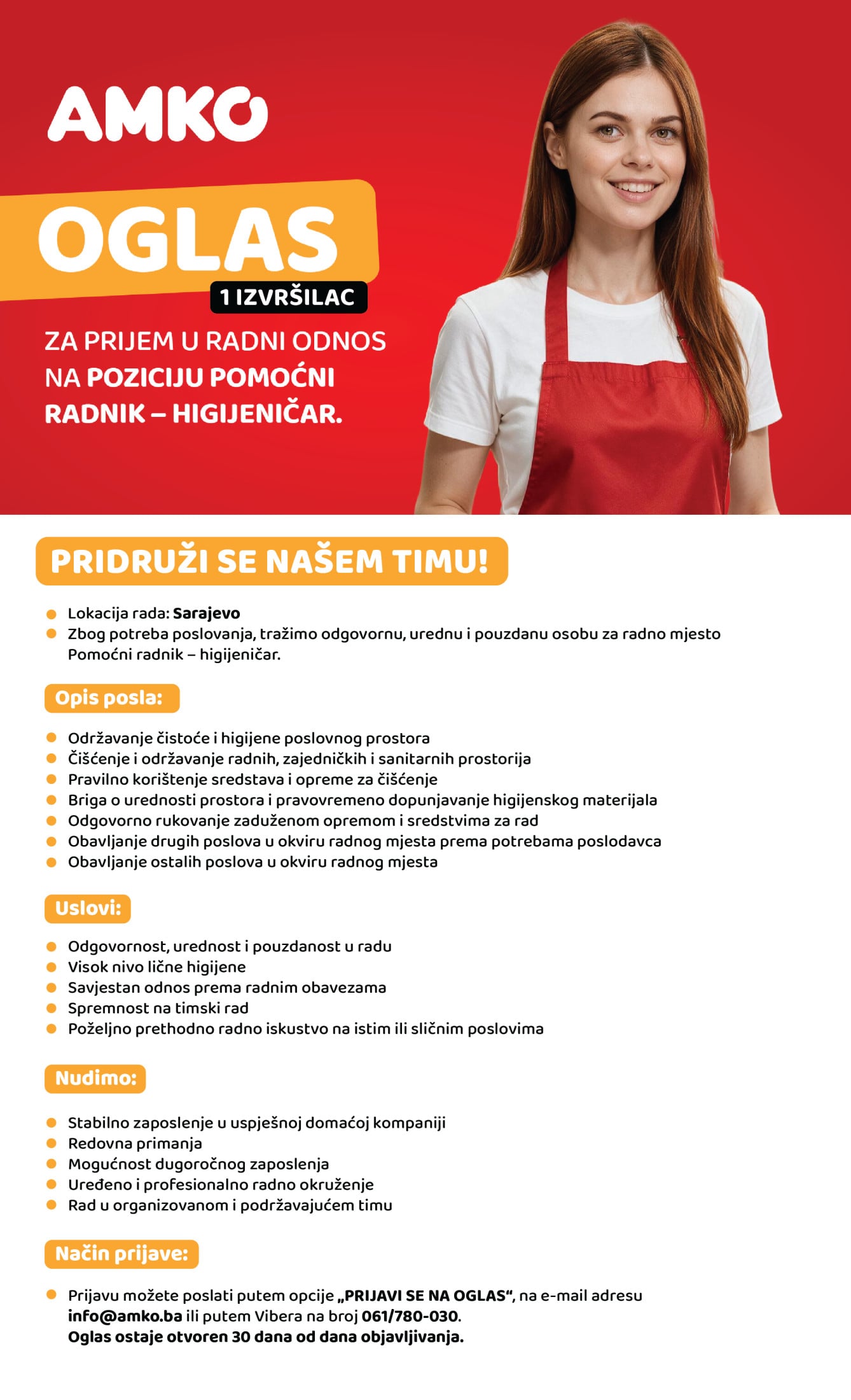 Higijeničar (m/ž)