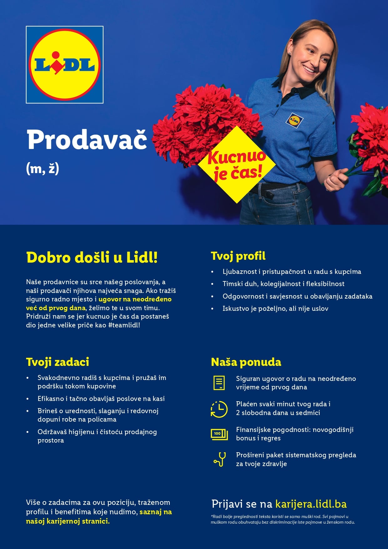 Prodavač (m/ž)